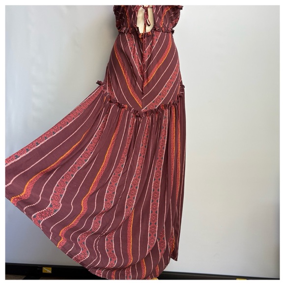 NWT Anthropologie V-Neck Maxi Sun Dress - Picture 8 of 17